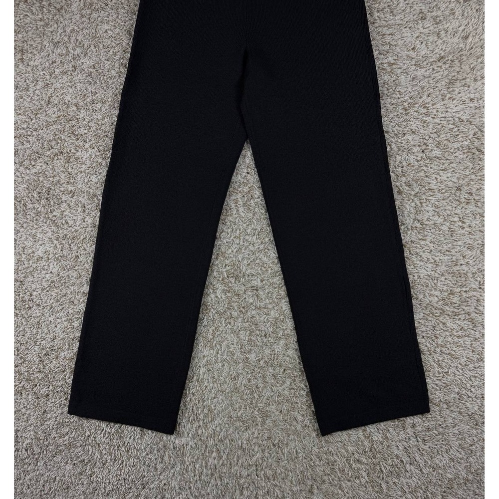 St. John Evening Beaded Santana Knit Pants Suit Set Black Women's Size 6 USA - Picture 16 of 16